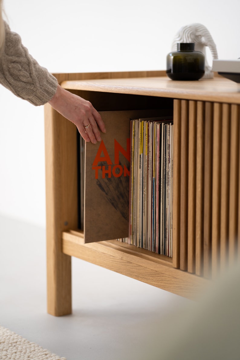 JAMM Low 111 | Oak Media Cabinet - Luxury Furniture by Cozie 