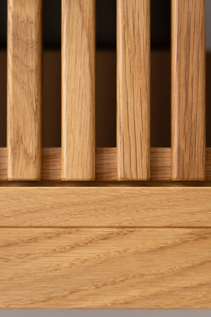 JAMM Low 111 | Oak Media Cabinet - Luxury Furniture by Cozie 