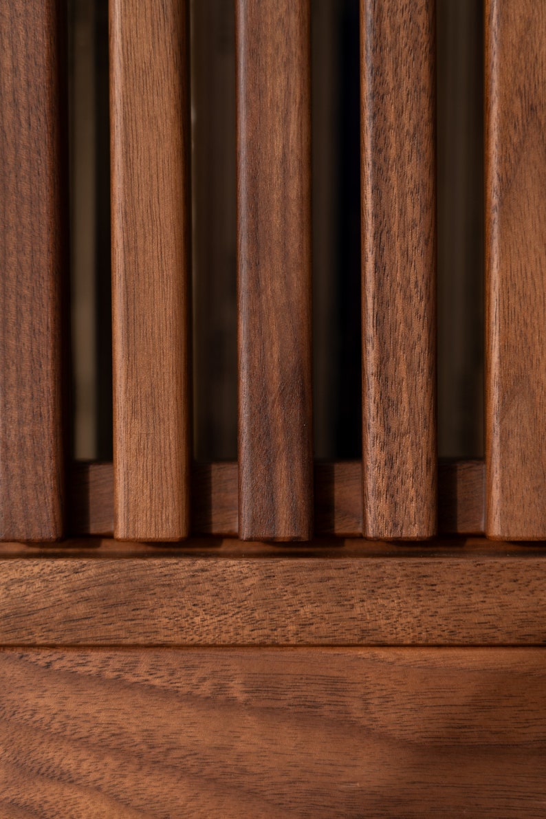 JAMM Low 160 | Walnut Media Cabinet - Luxury Furniture by Cozie 