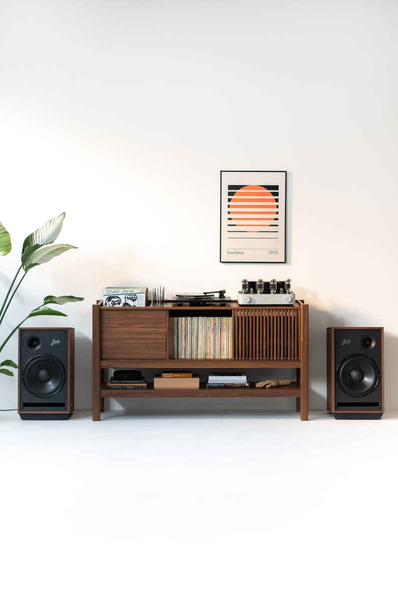 JAMM | Walnut Media Cabinet - Luxury Furniture by Cozie 