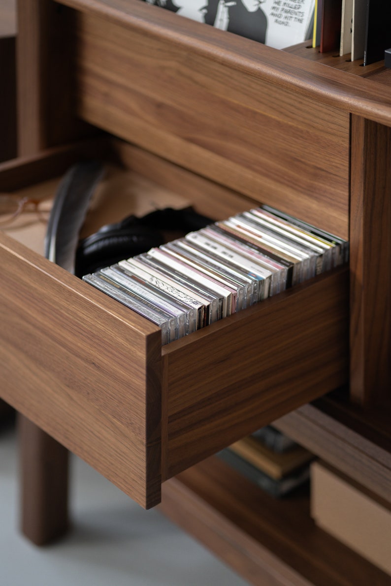 JAMM | Walnut Media Cabinet - Luxury Furniture by Cozie 