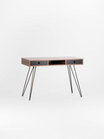 KUUB 2+ | Walnut Office Desk - Luxury Furniture by Cozie 