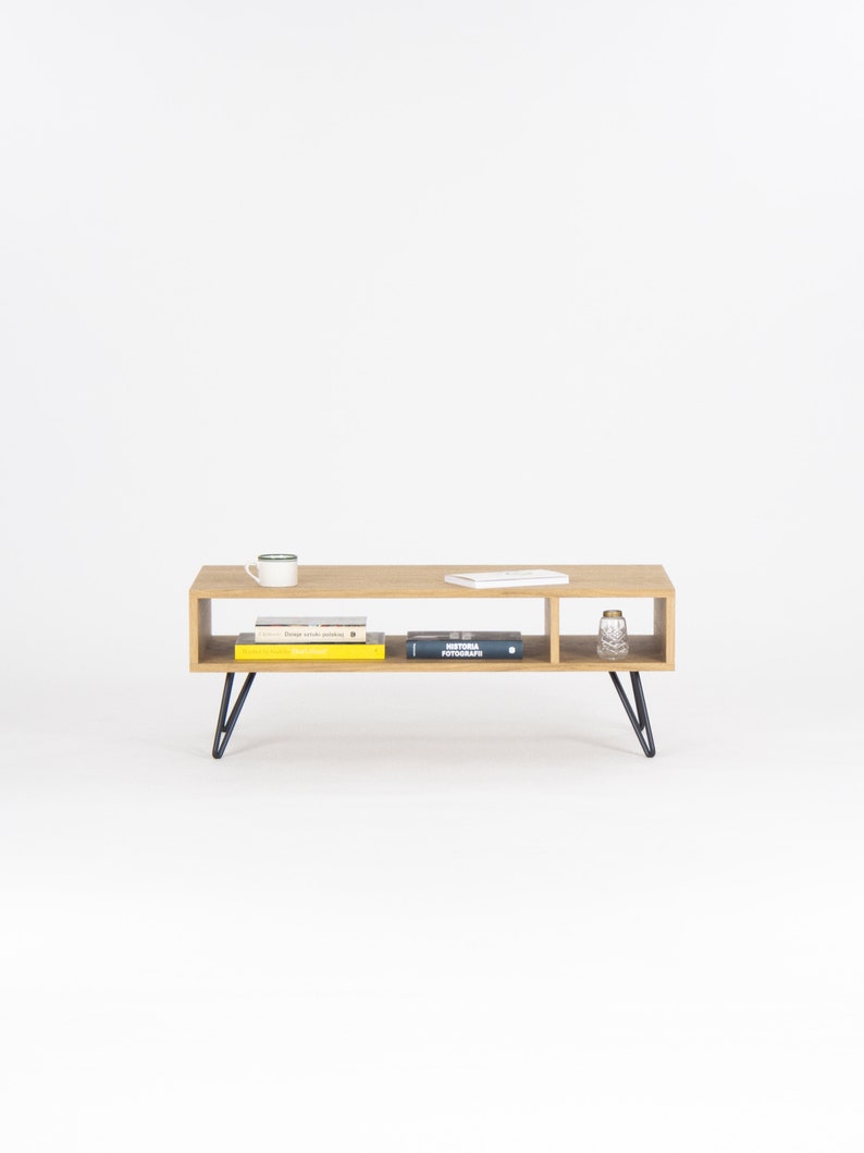 KUUB 3/4 + | Oak Coffee Table - Luxury Furniture by Cozie
