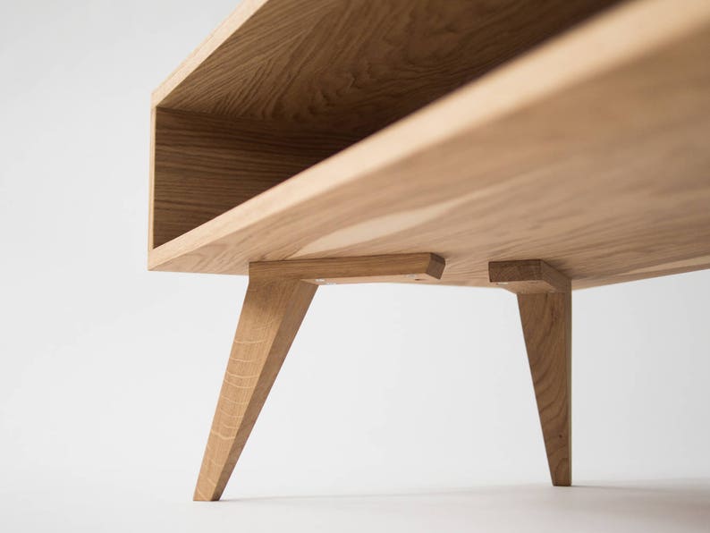 KUUB 1/2 | Oak Coffee Table - Luxury Furniture by Cozie