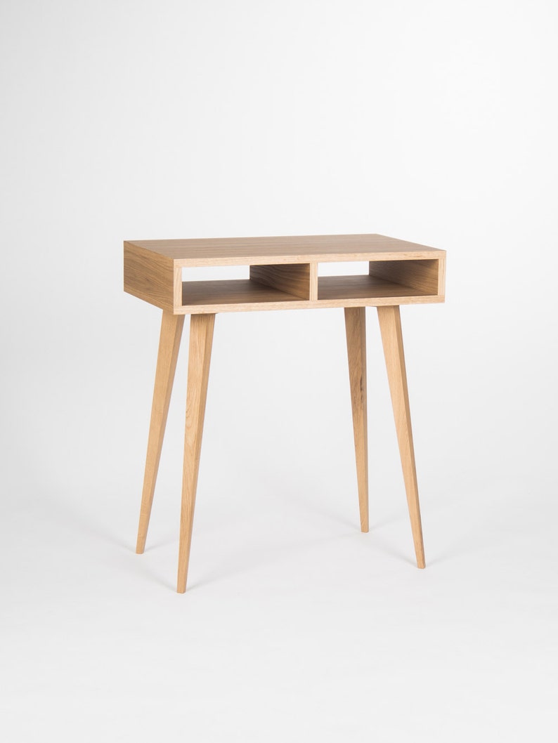 KUUB 1/2 | Oak Console Table - Luxury Furniture by Cozie