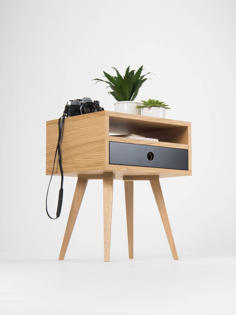 KUUB D&amp;S | Oak Nightstand - Luxury Furniture by Cozie