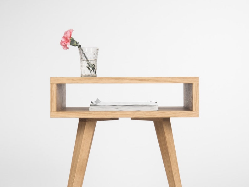 KUUB 0 | Oak Nightstand - Luxury Furniture by Cozie