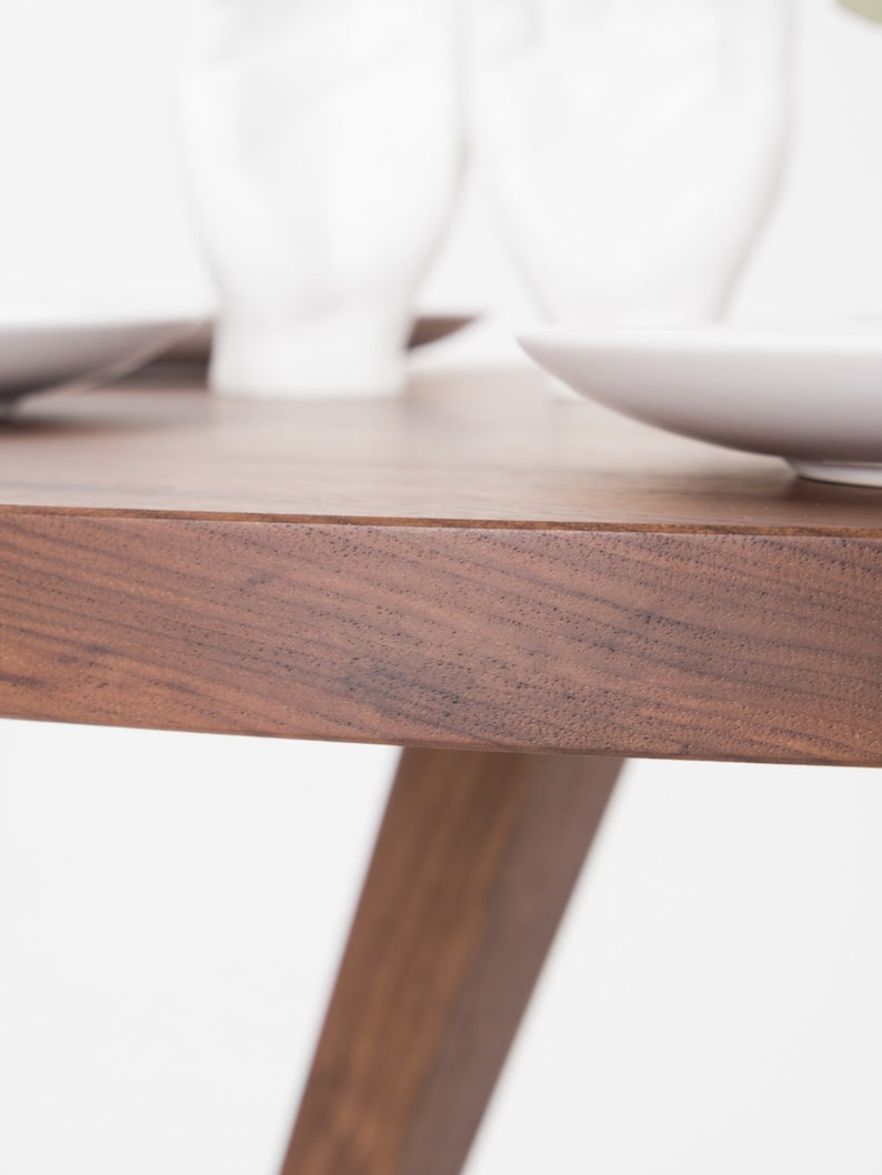 OKKO 120 | Walnut Dining Table - Luxury Furniture by Cozie 