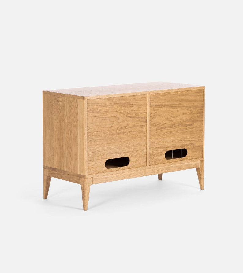 TONN 101 | Oak Media Cabinet - Luxury Furniture by Cozie