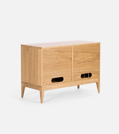 TONN 101 | Oak Media Cabinet - Luxury Furniture by Cozie