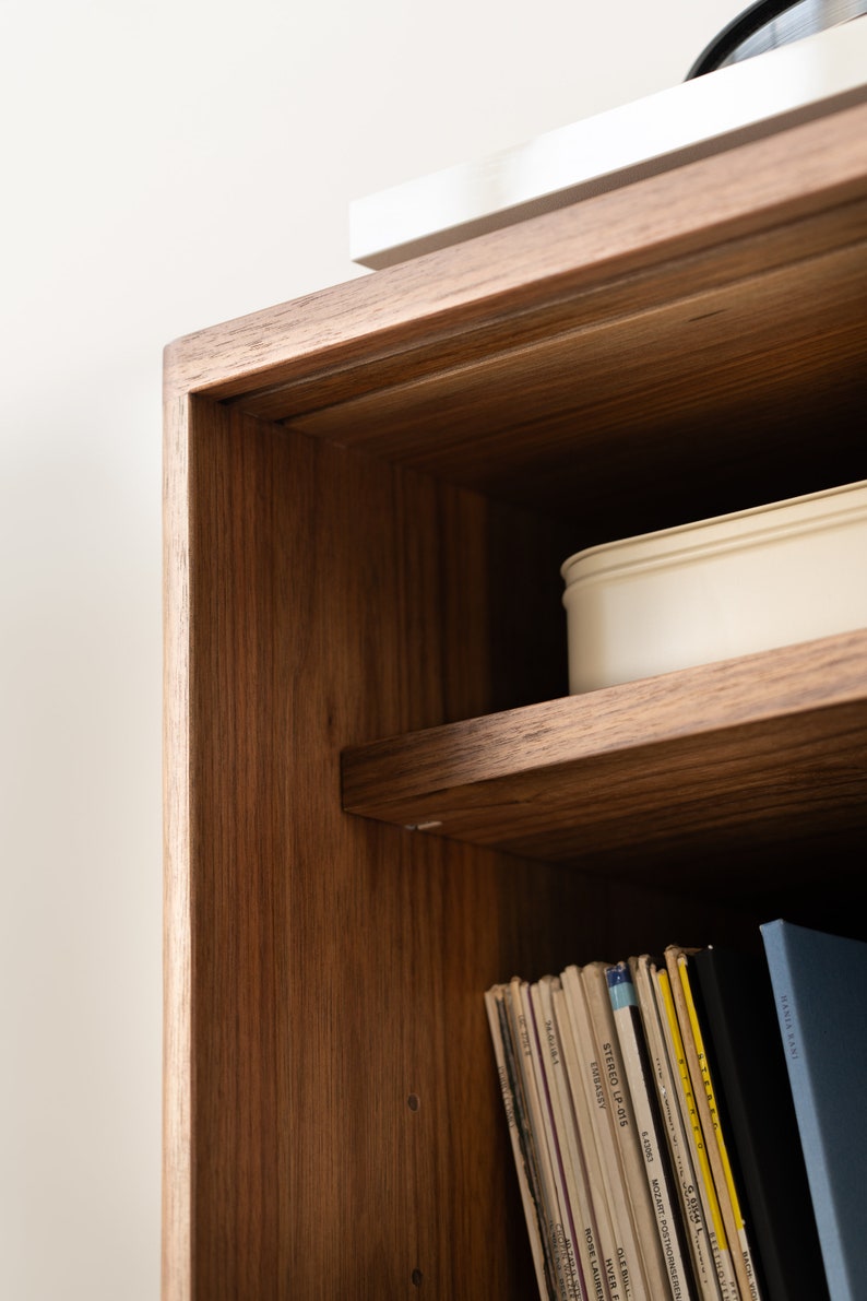 TONN 101 | Walnut Media Cabinet - Luxury Furniture by Cozie 
