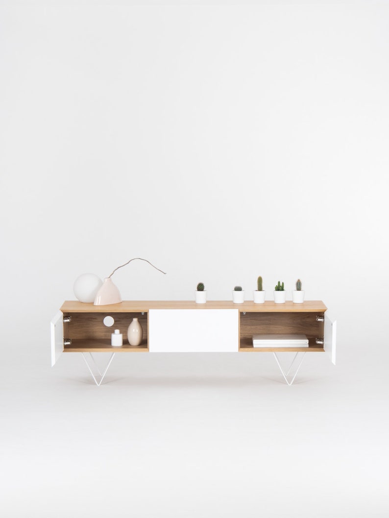 VELO | Oak TV Console - Luxury Furniture by Cozie
