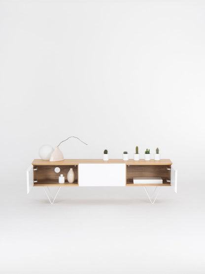 VELO | Oak TV Console - Luxury Furniture by Cozie