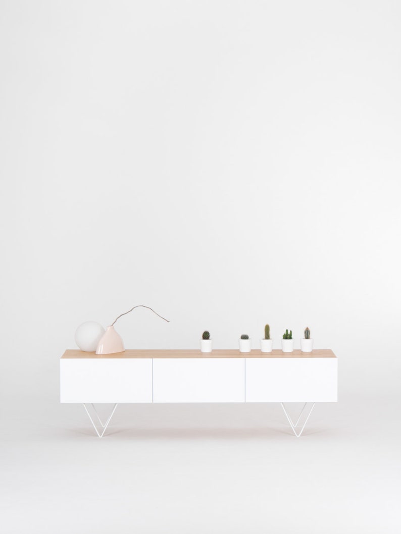 VELO | Oak TV Console - Luxury Furniture by Cozie