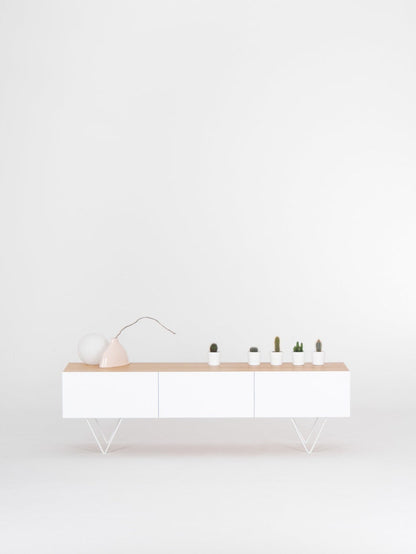 VELO | Oak TV Console - Luxury Furniture by Cozie