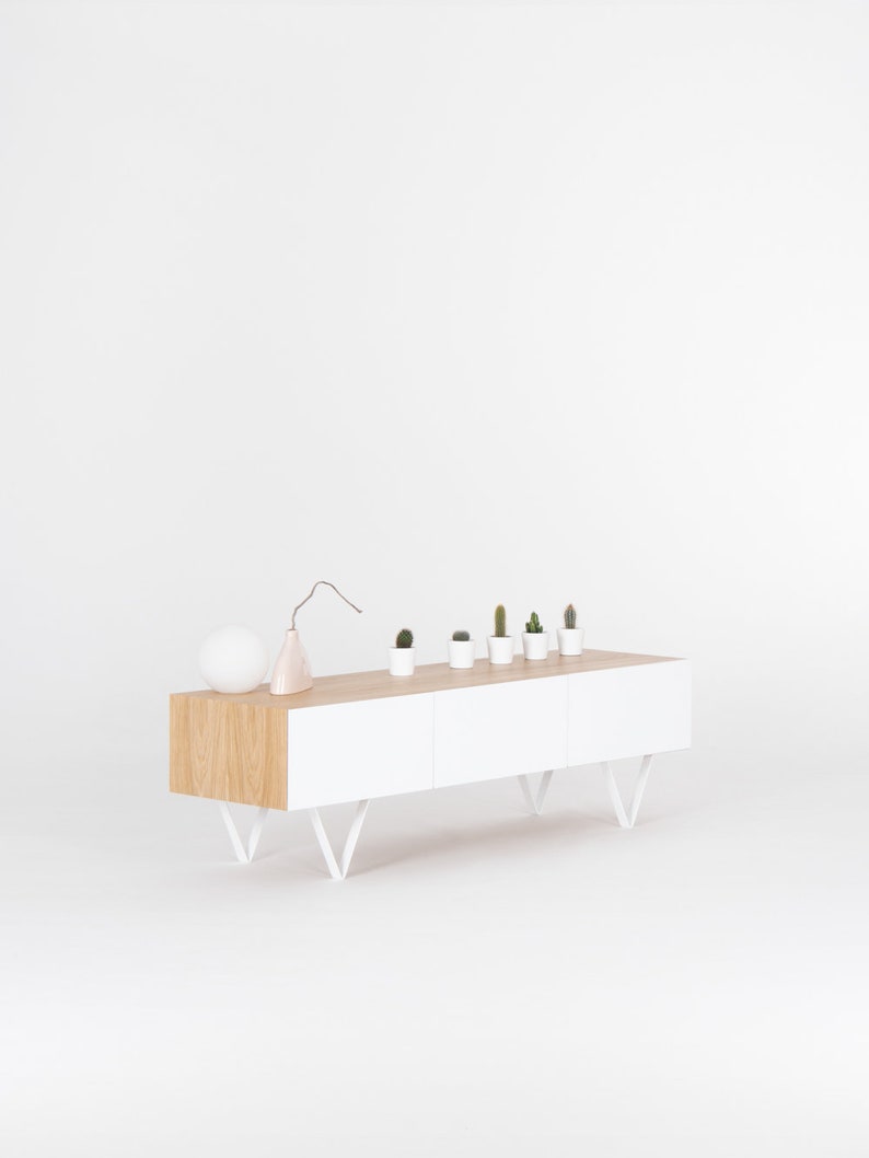 VELO | Oak TV Console - Luxury Furniture by Cozie