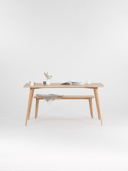 YRKE 180 Set | Oak Dining Table - Luxury Furniture by Cozie