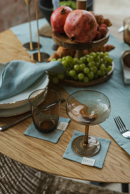 Linen Coasters - Luxury Kitchen and Dining by Cozie